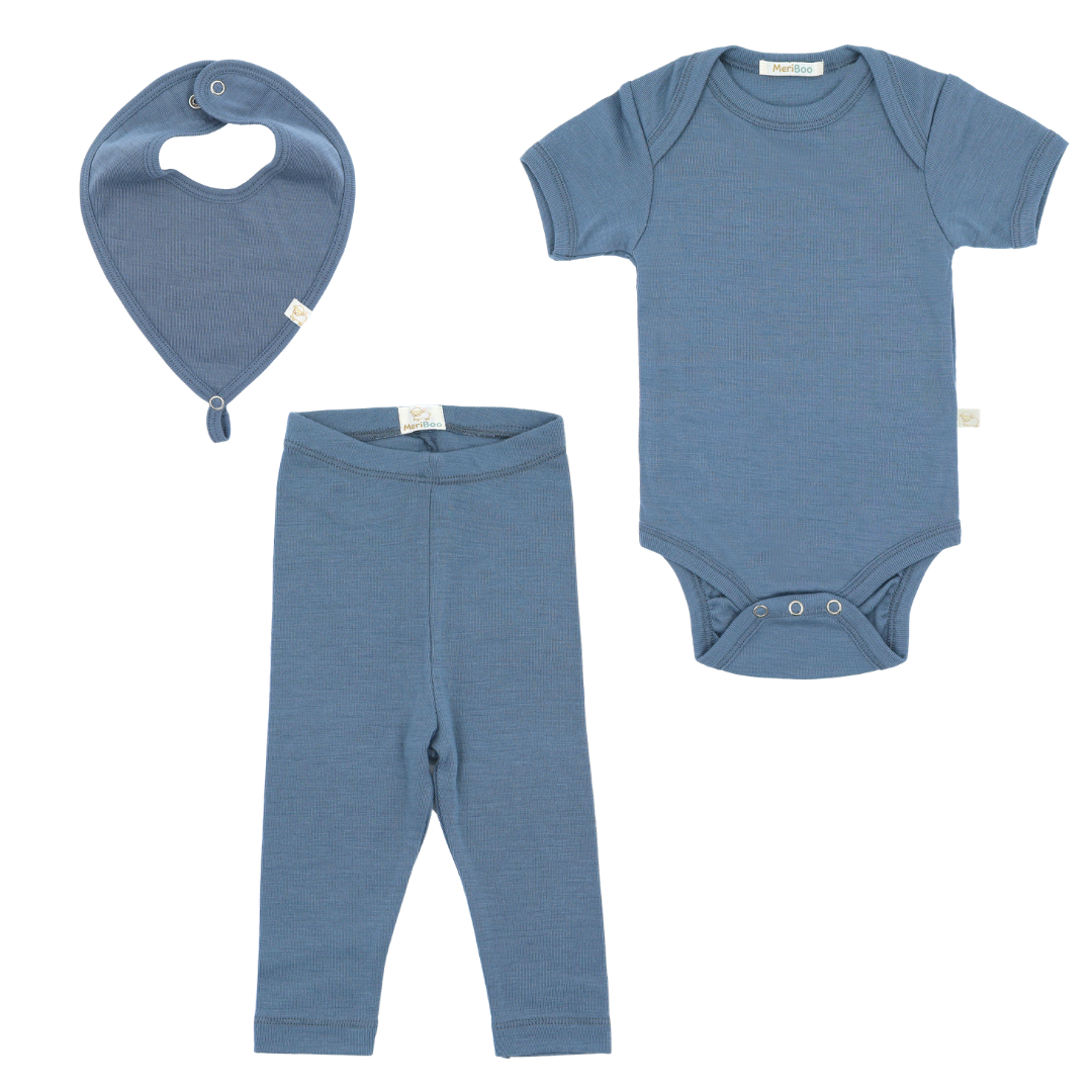 MeriBoo - starter set of 100% certified fine merino "Mini Essentials Spring"
