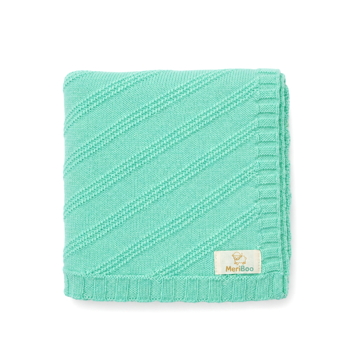 Păturică luxoasă pentru bebeluși din 100% lână merino certificată