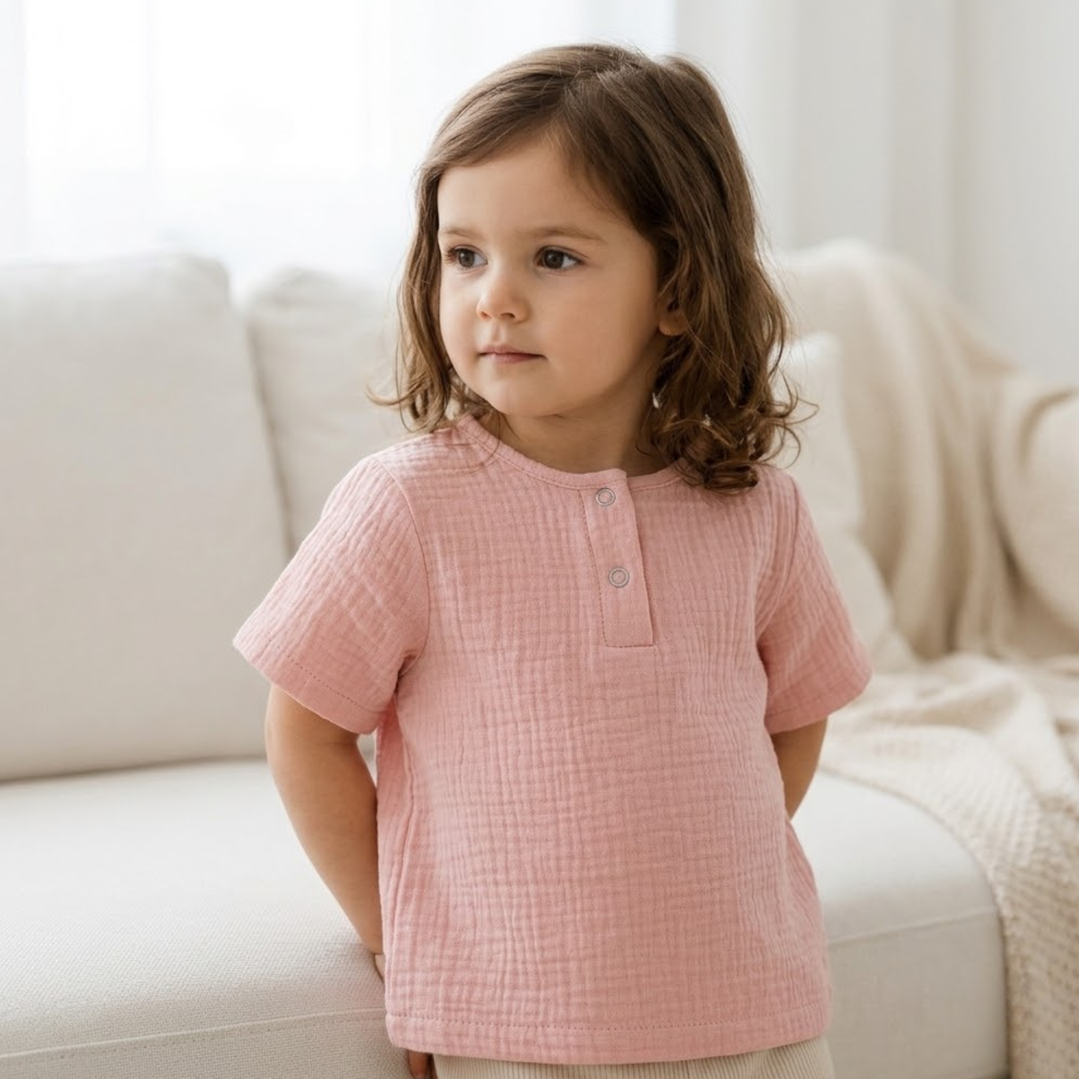 MeriBoo - 100% Organic Muslin Basic Set "Mini Essentials Summer"
