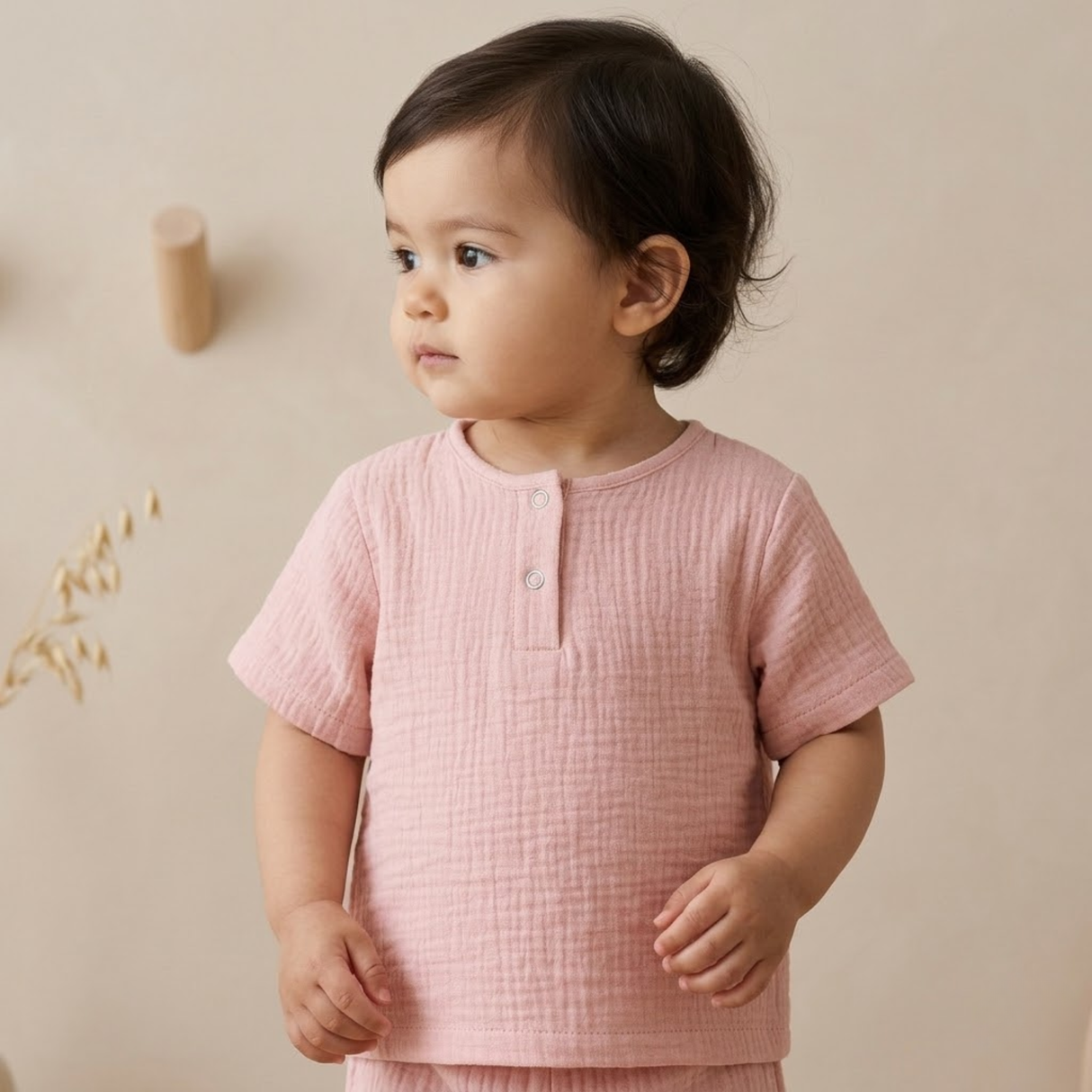 MeriBoo - 100% Organic Muslin Basic Set "Mini Essentials Summer"