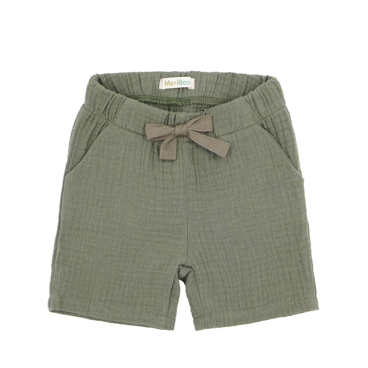 Pantaloni scurți „Soft Breeze” din 100% muselină organică