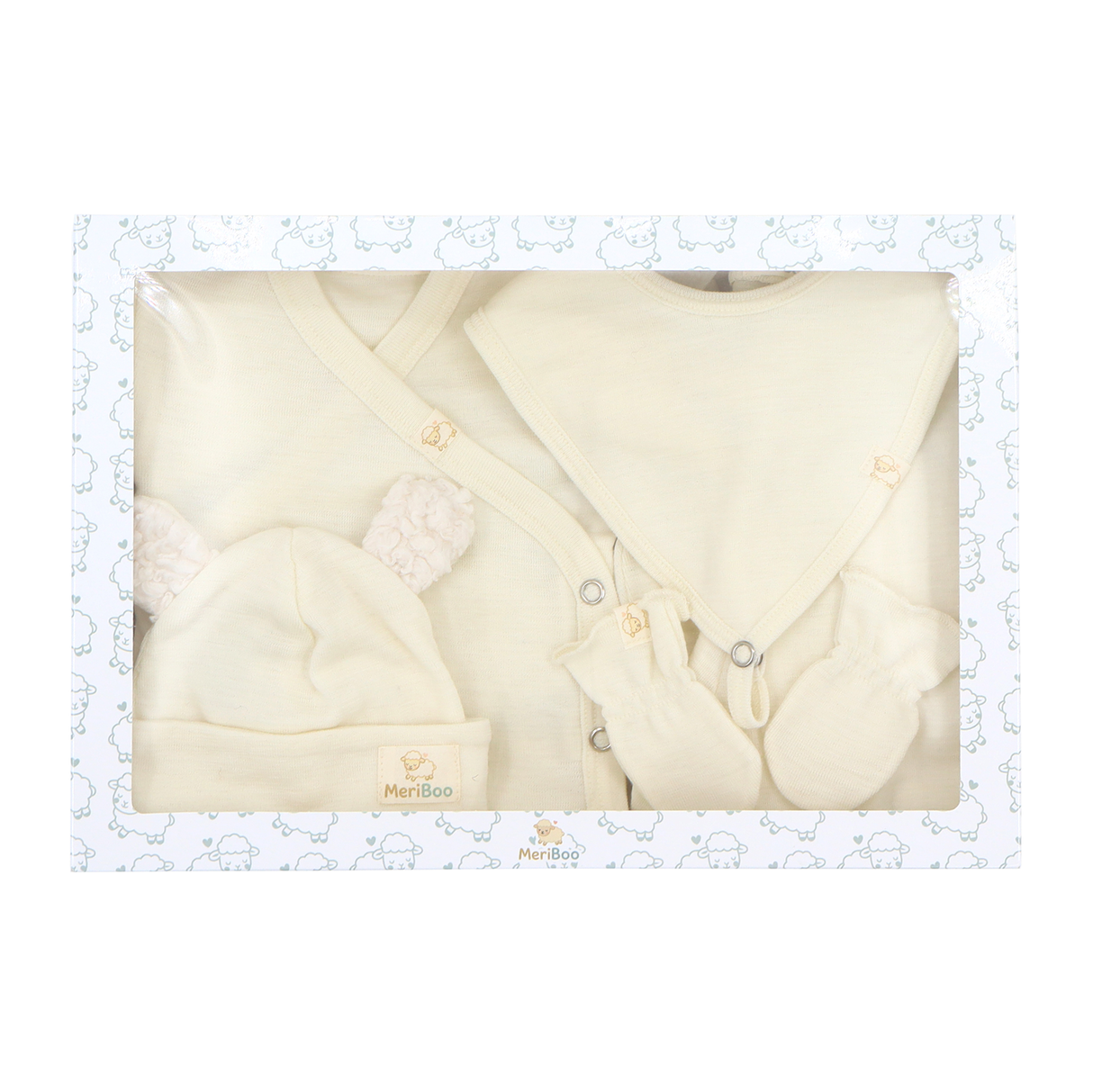 Комплект за изписване от 100% сертифицирано фино мерино