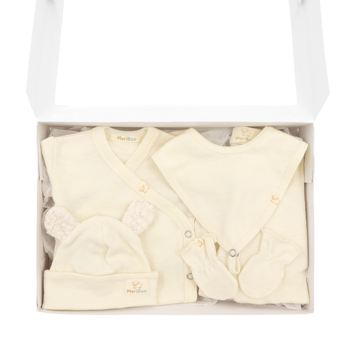 100% Organic Merino Wool Newborn Set