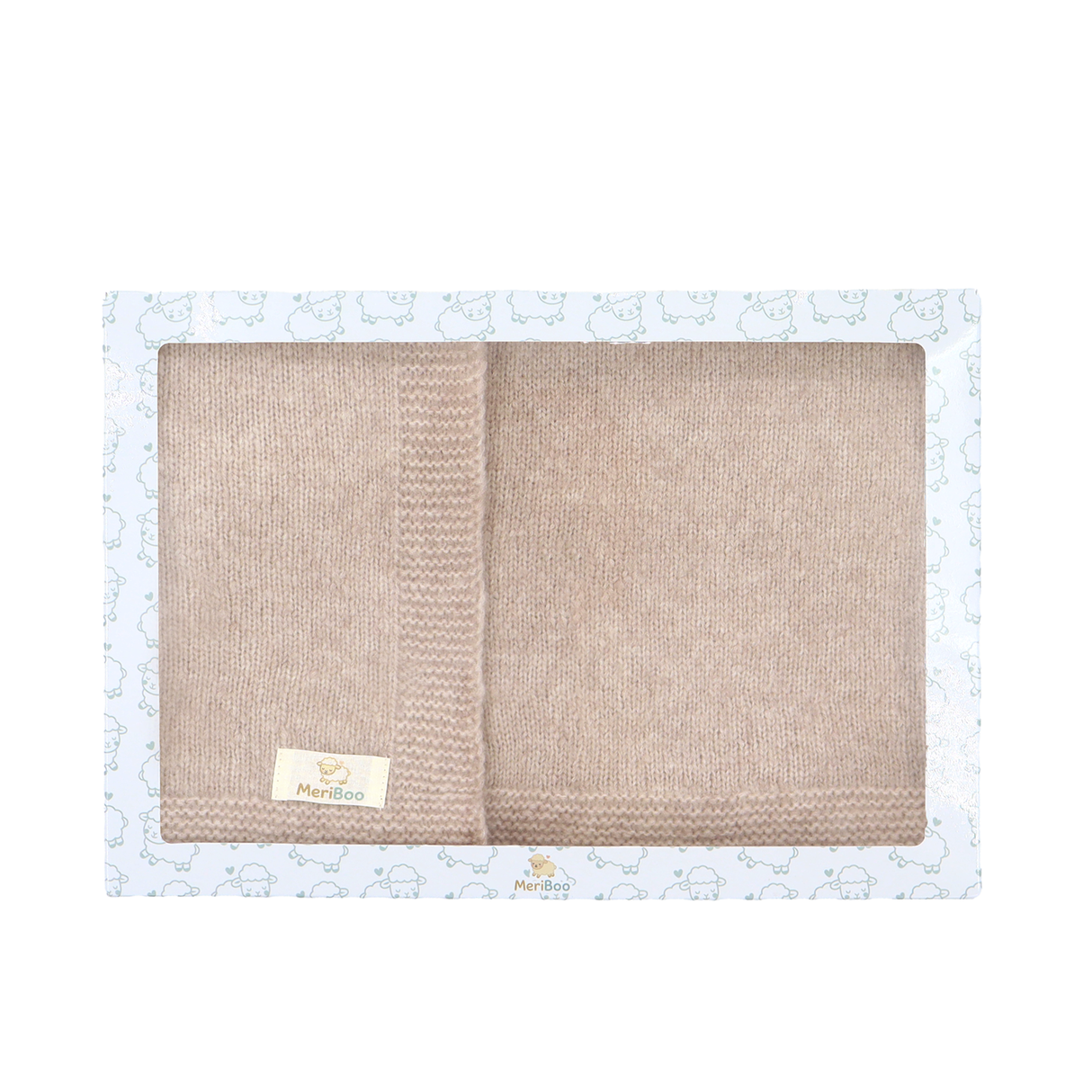 Топло и нежно одеялце от мериносова вълна MeriBoo