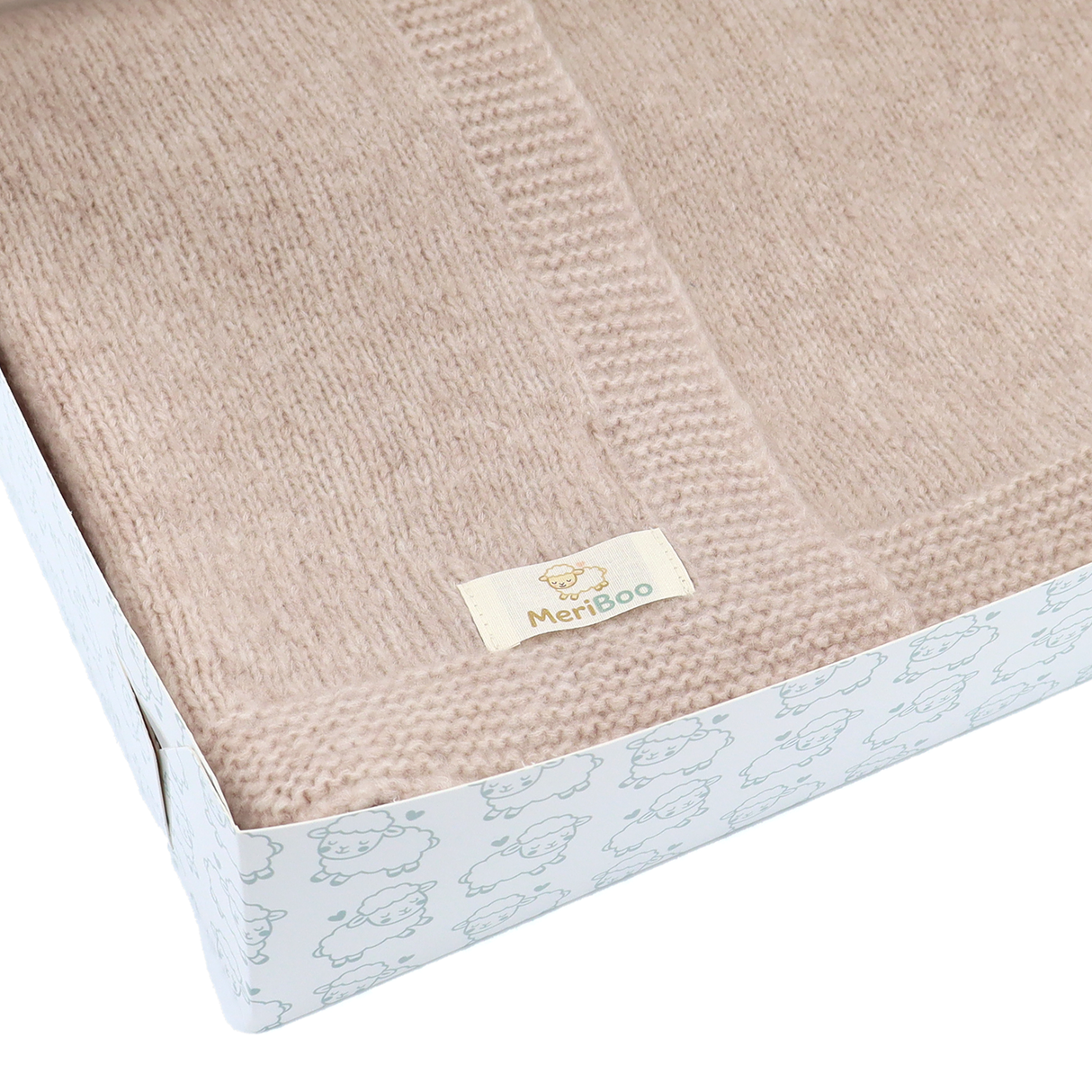 Топло и нежно одеялце от мериносова вълна MeriBoo