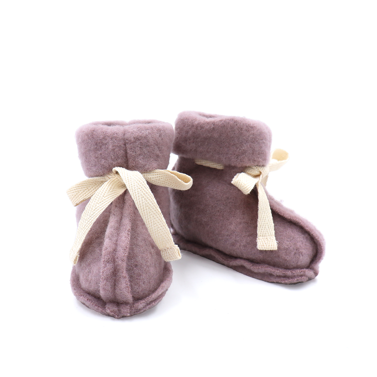 MeriBoo – Premium otroški čeveljci »Teddy Bear« iz merino volne