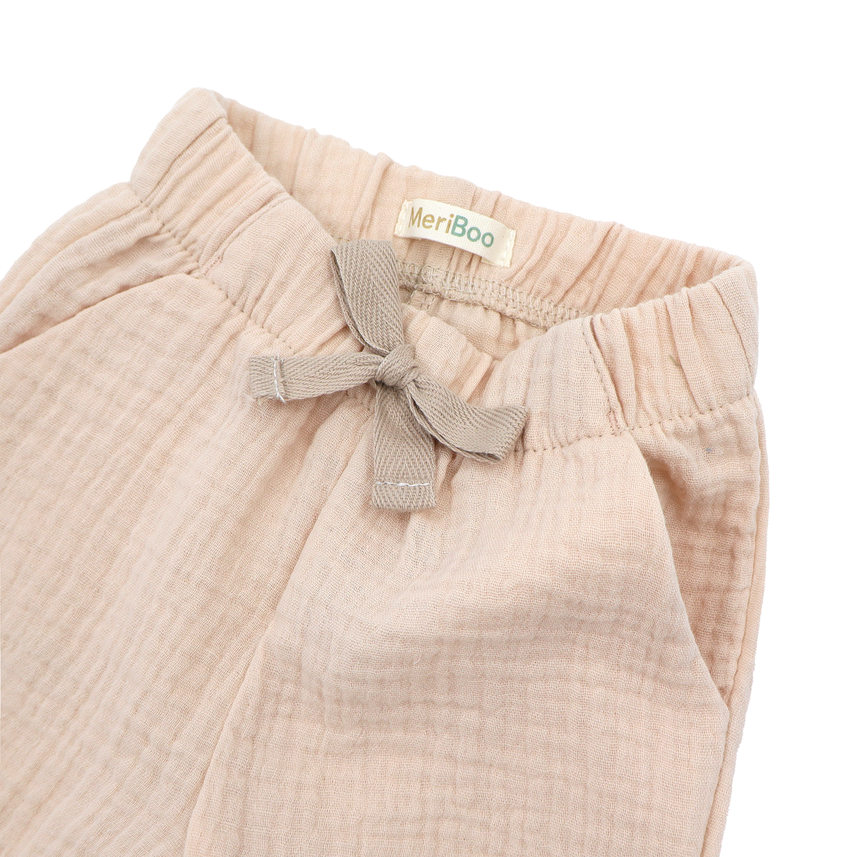 Pantaloni scurți „Soft Breeze” din 100% muselină organică