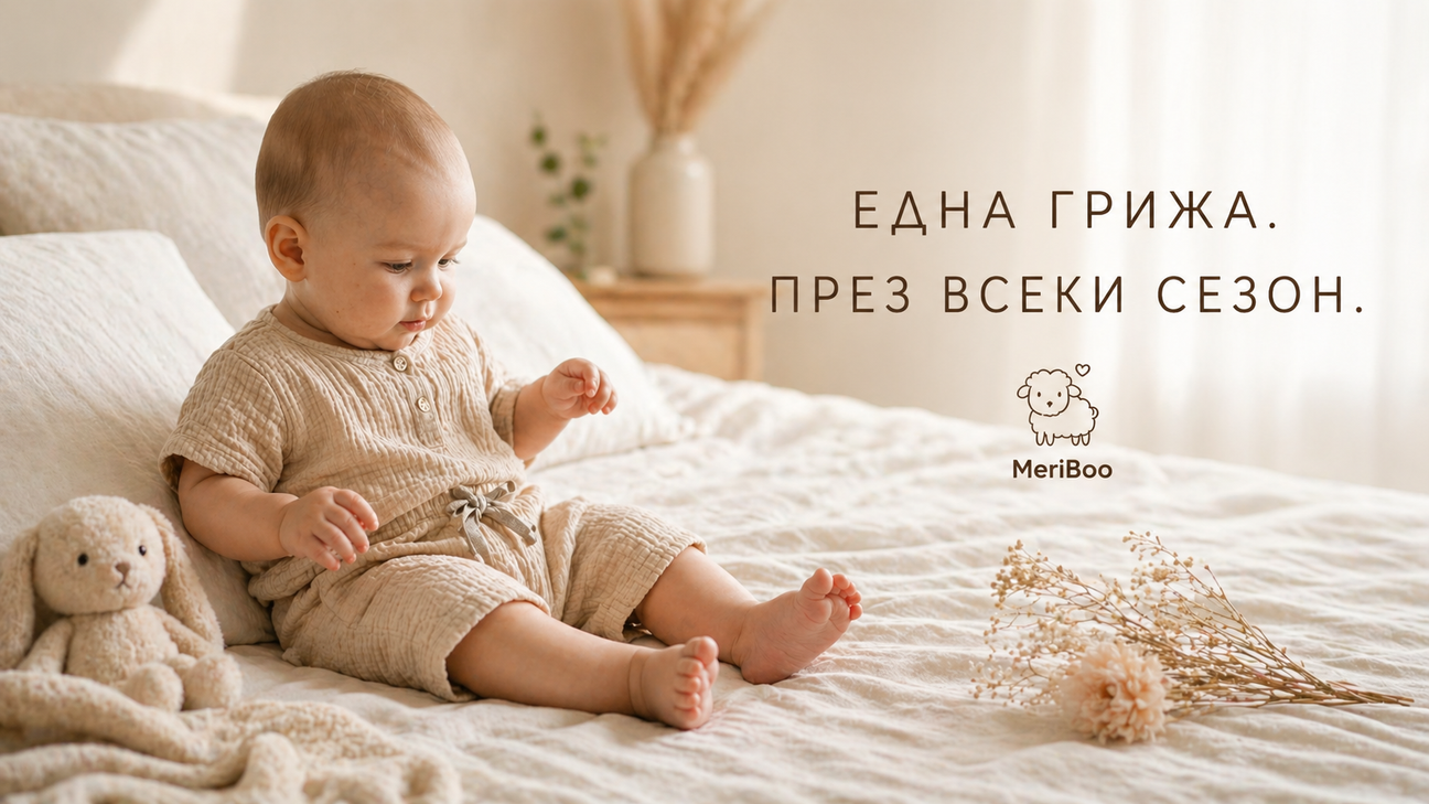 Органичен муселин за бебета и деца