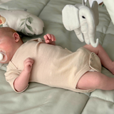 Боди с къс ръкав от 100% органична мериносова вълна