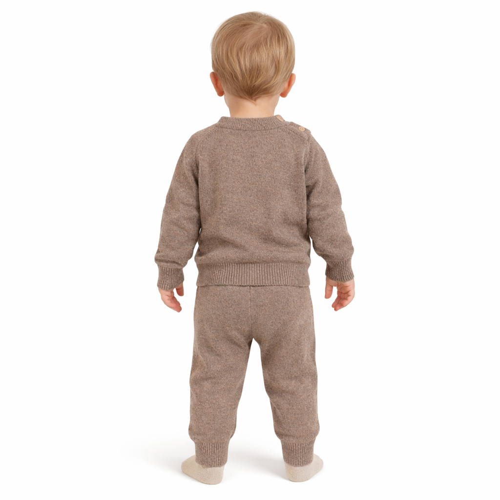 Плетени панталонки от 100% органична мериносова вълна