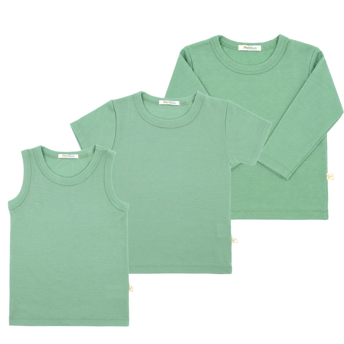 MeriBoo – súprava „All Layers“ zo 100 % jemnej merino vlny