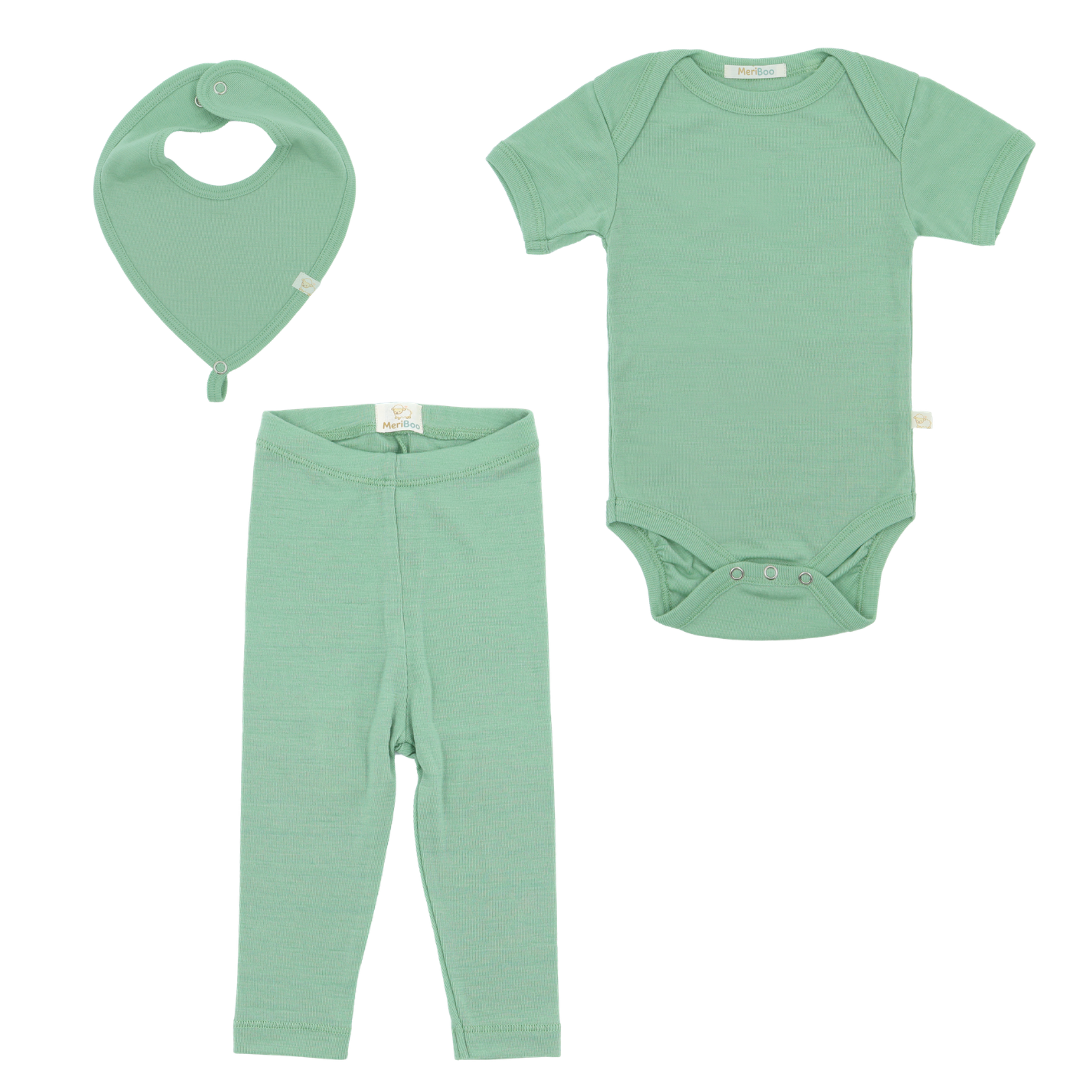 MeriBoo - starter set of 100% certified fine merino "Mini Essentials Spring"
