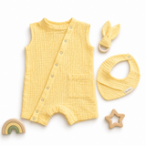 Súprava "Little Explorer" z 100% organickej mušelínu