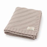 Păturică luxoasă pentru bebeluși din 100% lână merino certificată