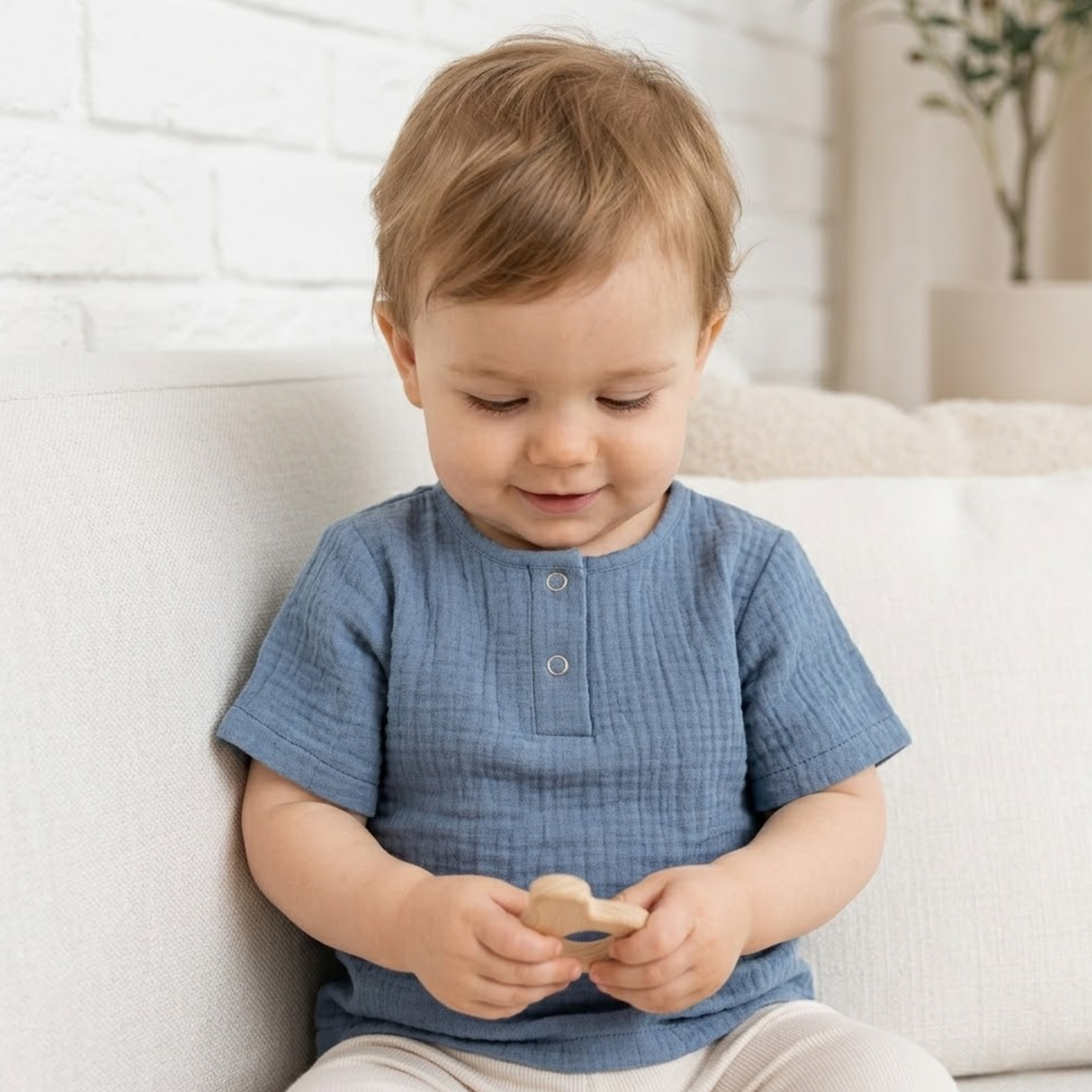 MeriBoo - 100% Organic Muslin Basic Set "Mini Essentials Summer"
