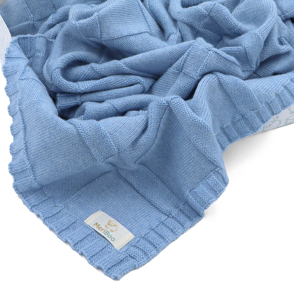 Păturică luxoasă din 100% lână merino certificată