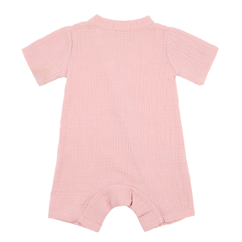 "Soft Breeze" romper made from 100% organic muslin