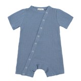 "Soft Breeze" romper made from 100% organic muslin