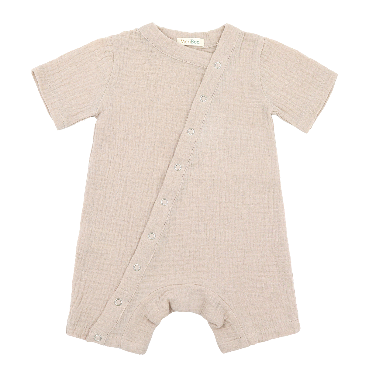 "Soft Breeze" romper made from 100% organic muslin
