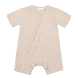 "Soft Breeze" romper made from 100% organic muslin