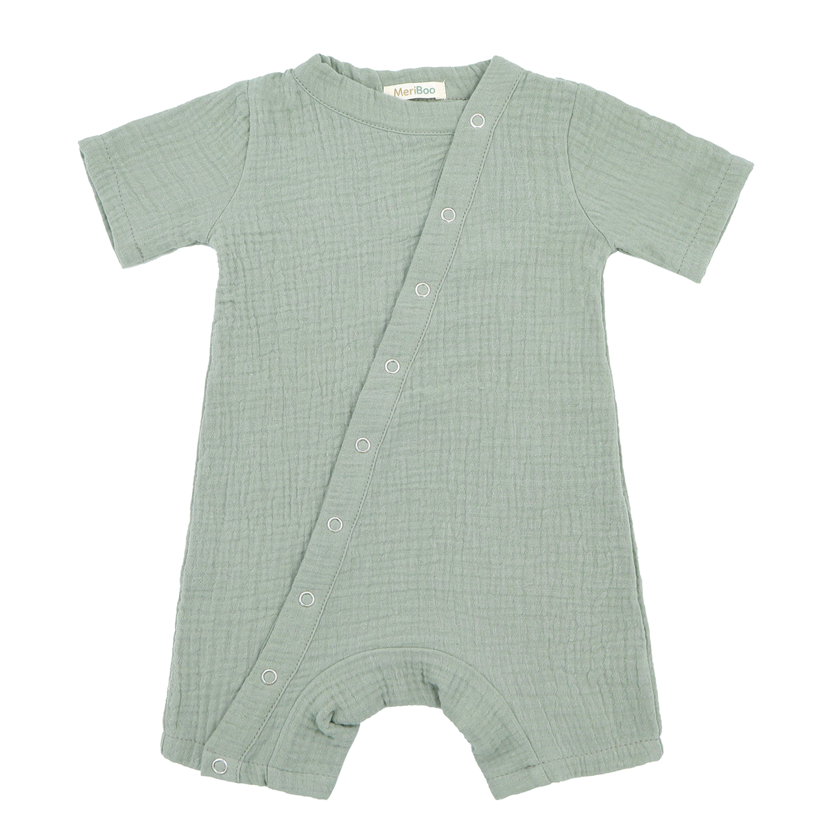 "Soft Breeze" romper made from 100% organic muslin
