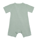 "Soft Breeze" romper made from 100% organic muslin