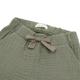 Pantaloni scurți „Soft Breeze” din 100% muselină organică