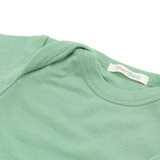 Комплкет боди с дълъг ръкав + боди с къс ръкав от 100% органична мериносова вълна