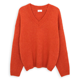 Дамски мек пуловер от органична мериносова вълна