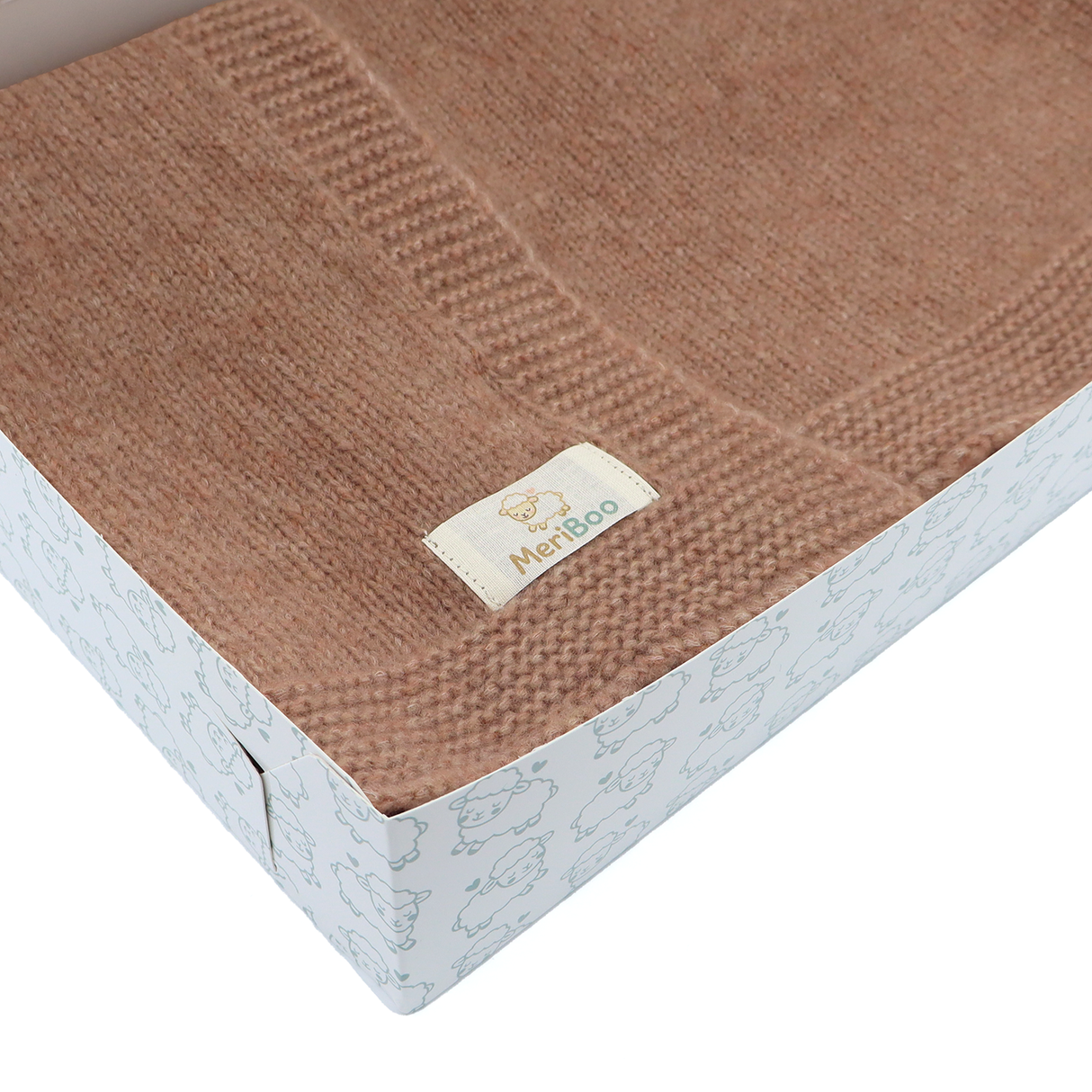 Топло и нежно одеялце от мериносова вълна MeriBoo