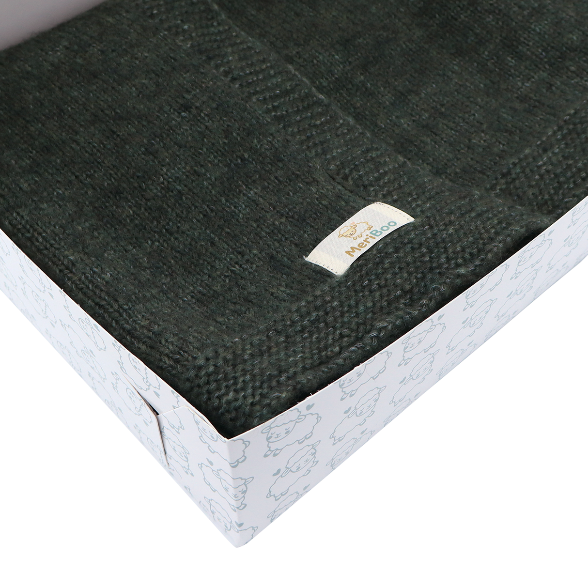 Топло и нежно одеялце от мериносова вълна MeriBoo