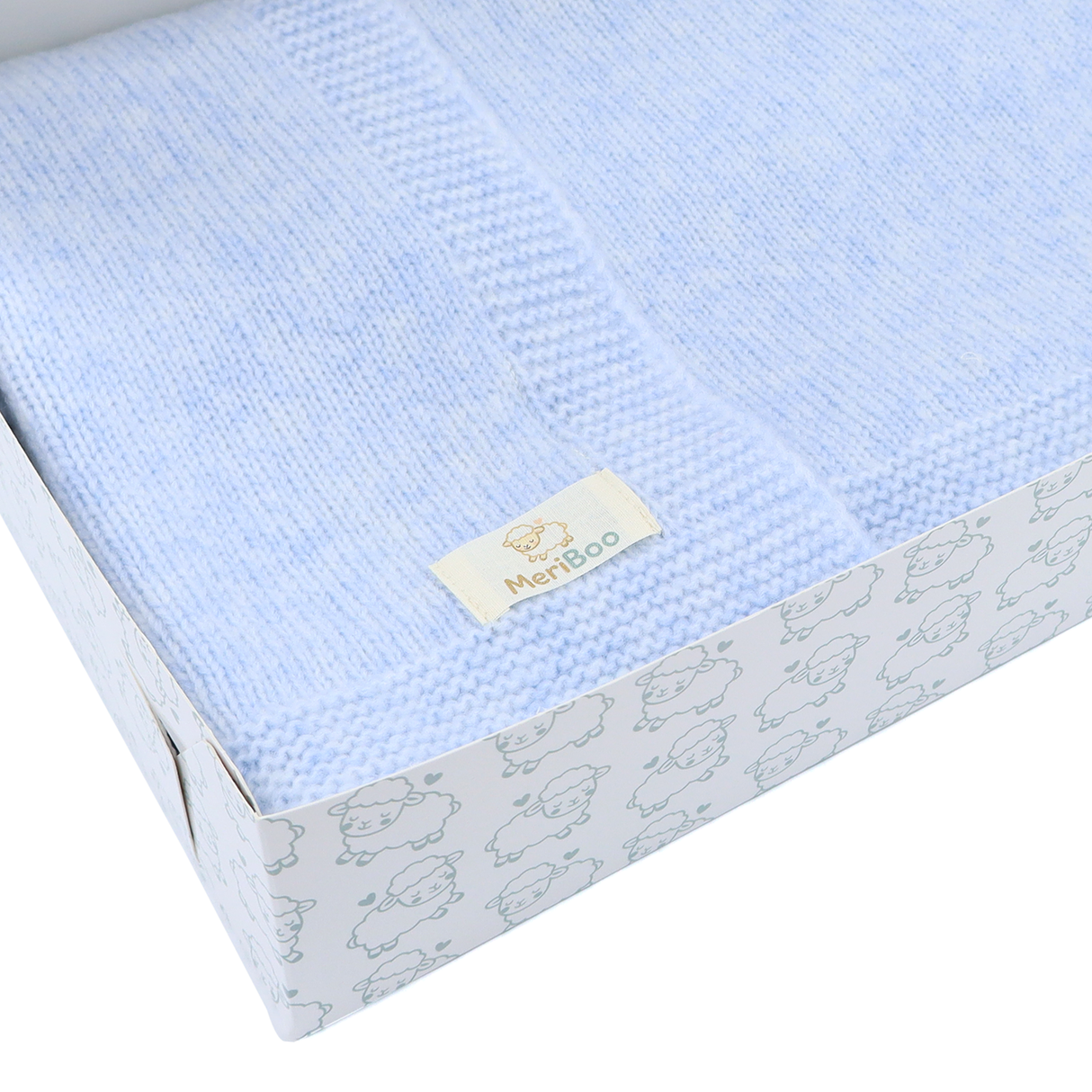 Топло и нежно одеялце от мериносова вълна MeriBoo