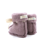 MeriBoo – Premium otroški čeveljci »Teddy Bear« iz merino volne
