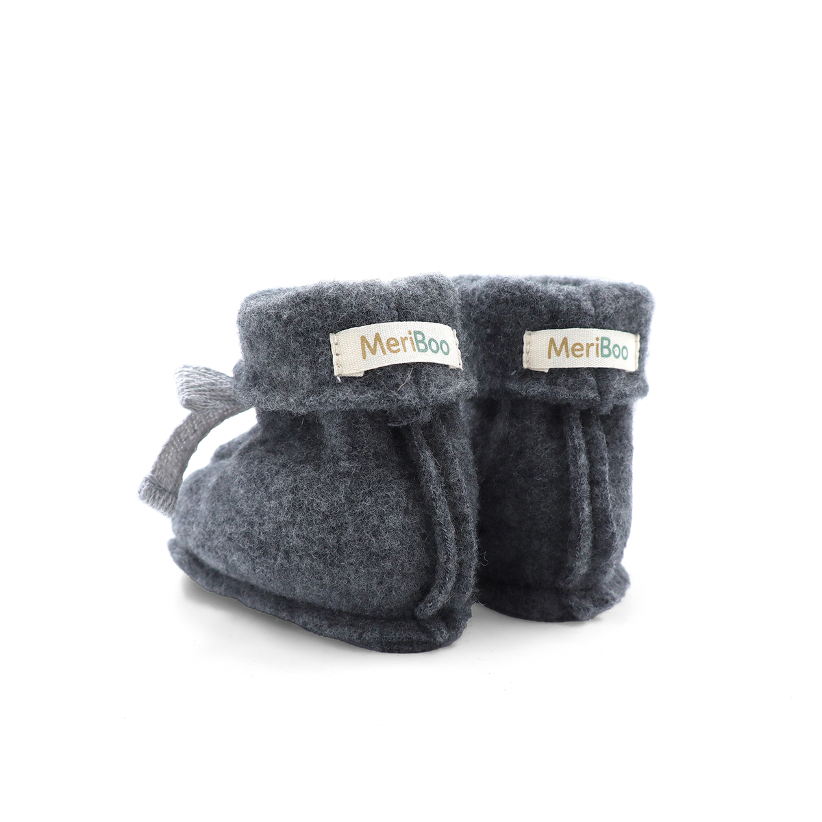 MeriBoo – Premium otroški čeveljci »Teddy Bear« iz merino volne