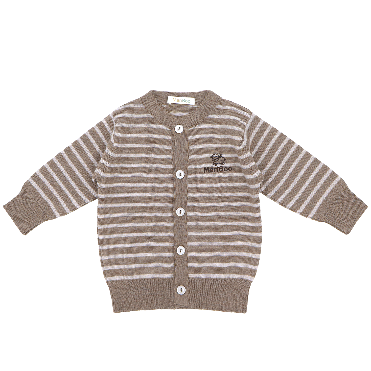 Pleteni telovnik iz 100 % organske merino volne