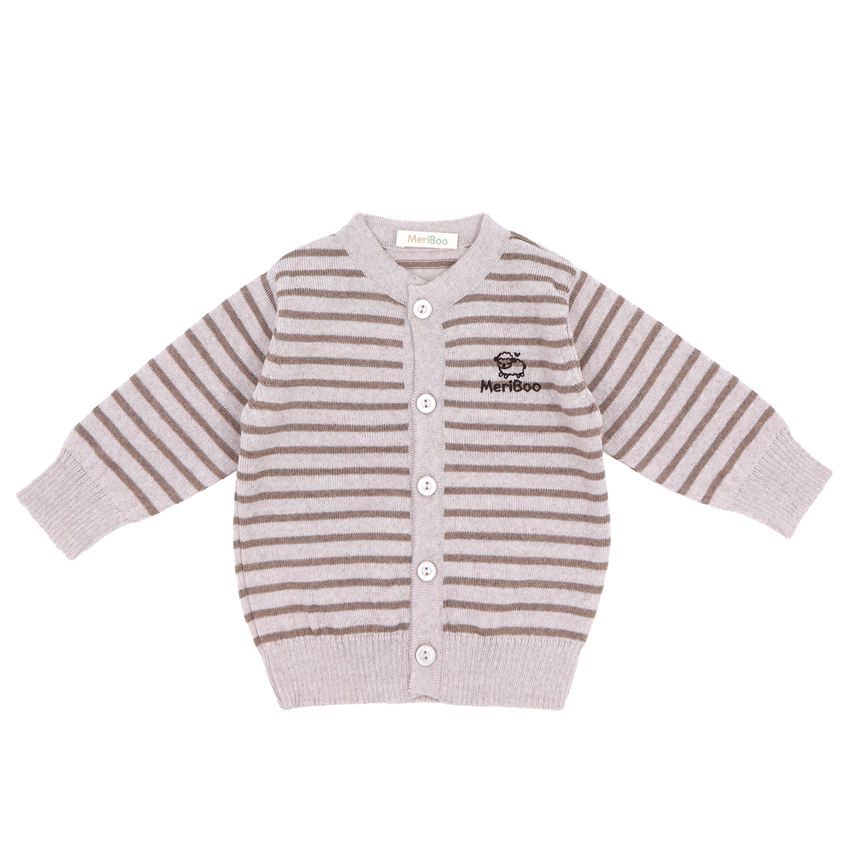 Pleteni telovnik iz 100 % organske merino volne