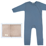 MeriBoo set - romper + blanket made of certified merino "Sweet Dreams"