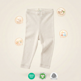 Pack of 3 leggings made of 100% certified fine merino