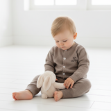 Плетена жилетка от 100% органична мериносова вълна