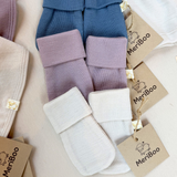 2-in-1 - socks and mittens made from 100% fine merino