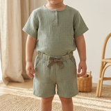 MeriBoo - 100% Organic Muslin Basic Set "Mini Essentials Summer"
