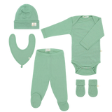 Комплект за изписване от сертифицирано финно мерино "Newborn Essentials Plus"