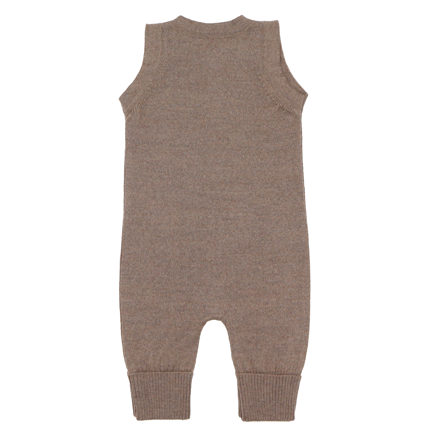 Pletený overal (romper) bez rukávov zo 100 % organickej merino vlny