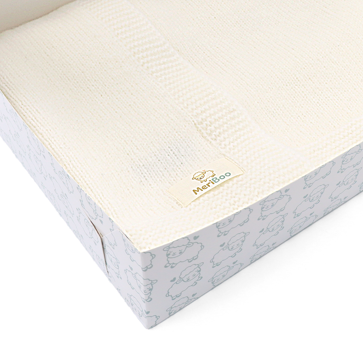 Топло и нежно одеялце от мериносова вълна MeriBoo