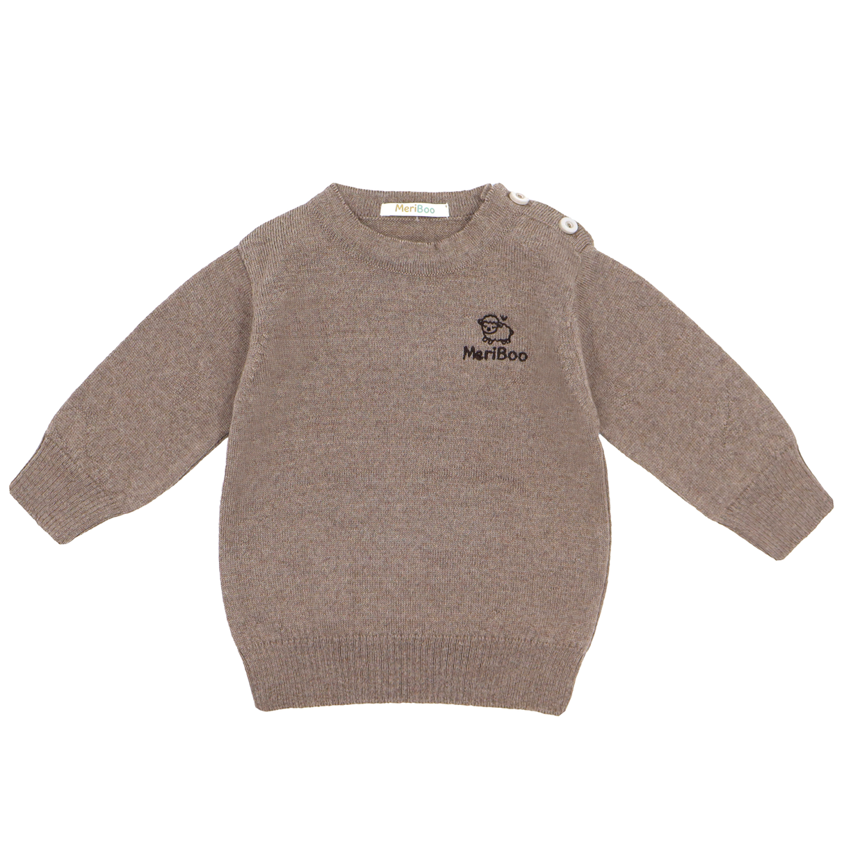 Плетена блузка от 100% органична мериносова вълна