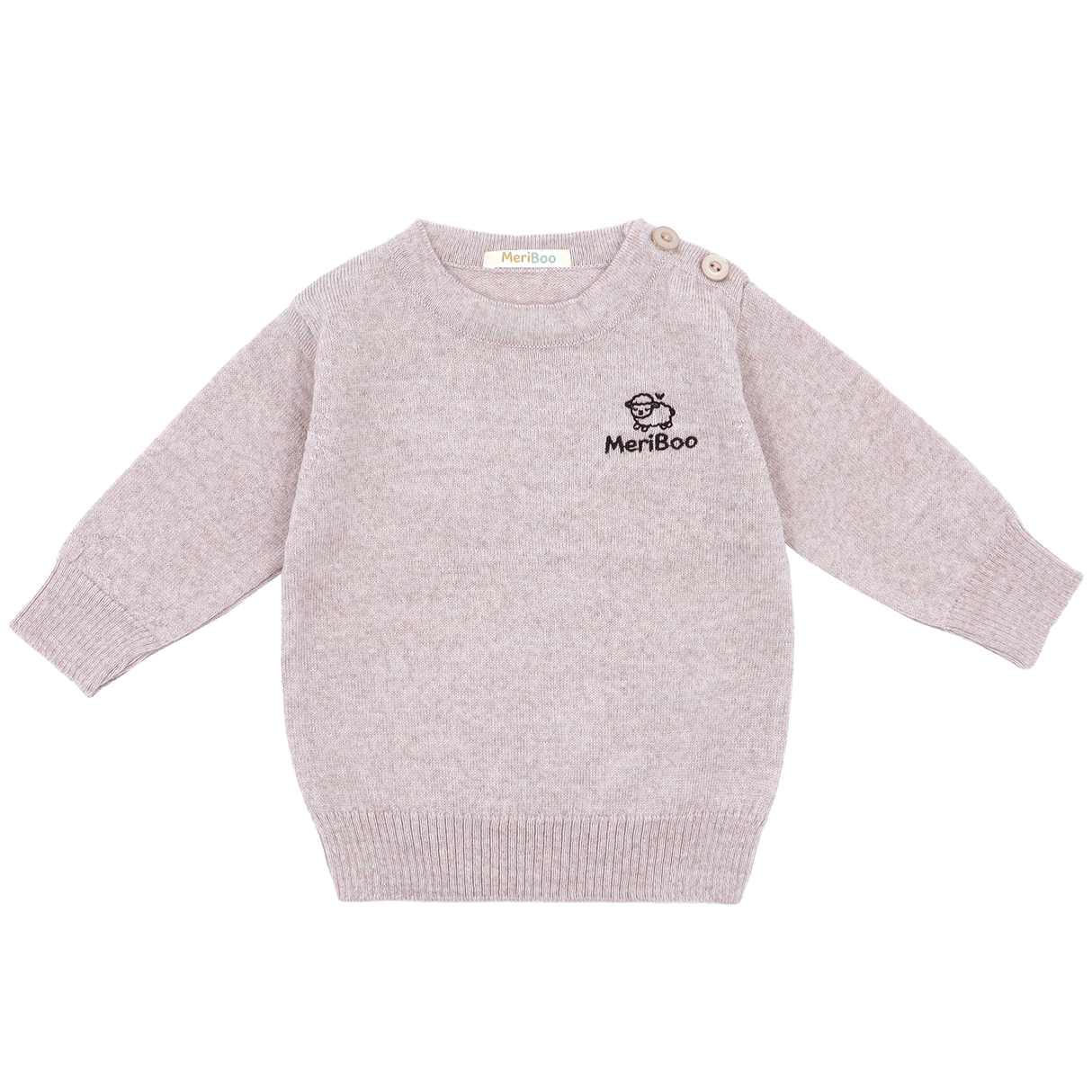 Плетена блузка от 100% органична мериносова вълна