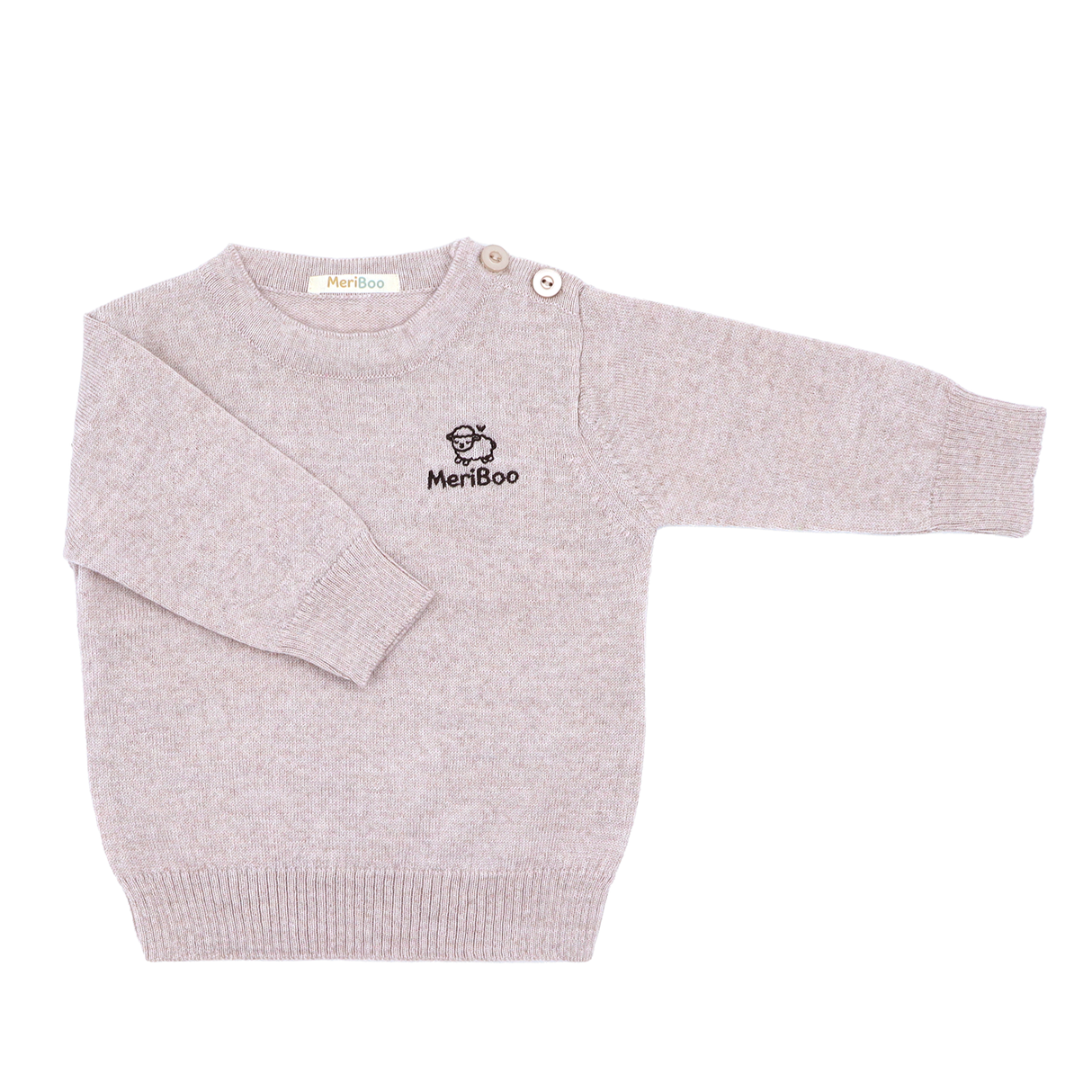 Плетена блузка от 100% органична мериносова вълна