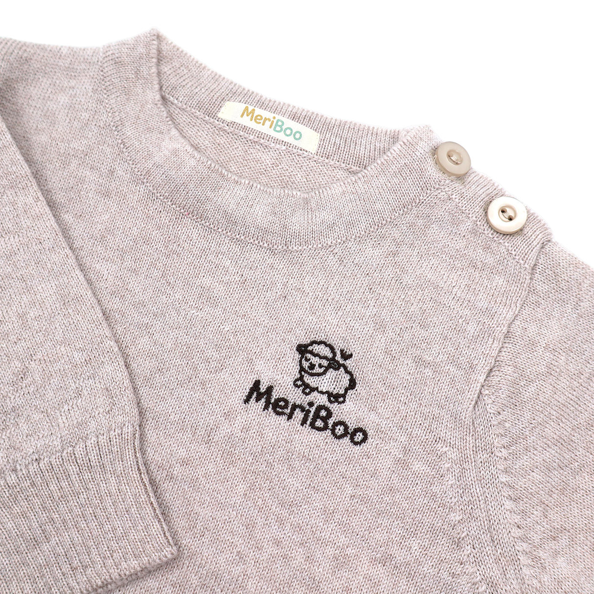 Плетена блузка от 100% органична мериносова вълна