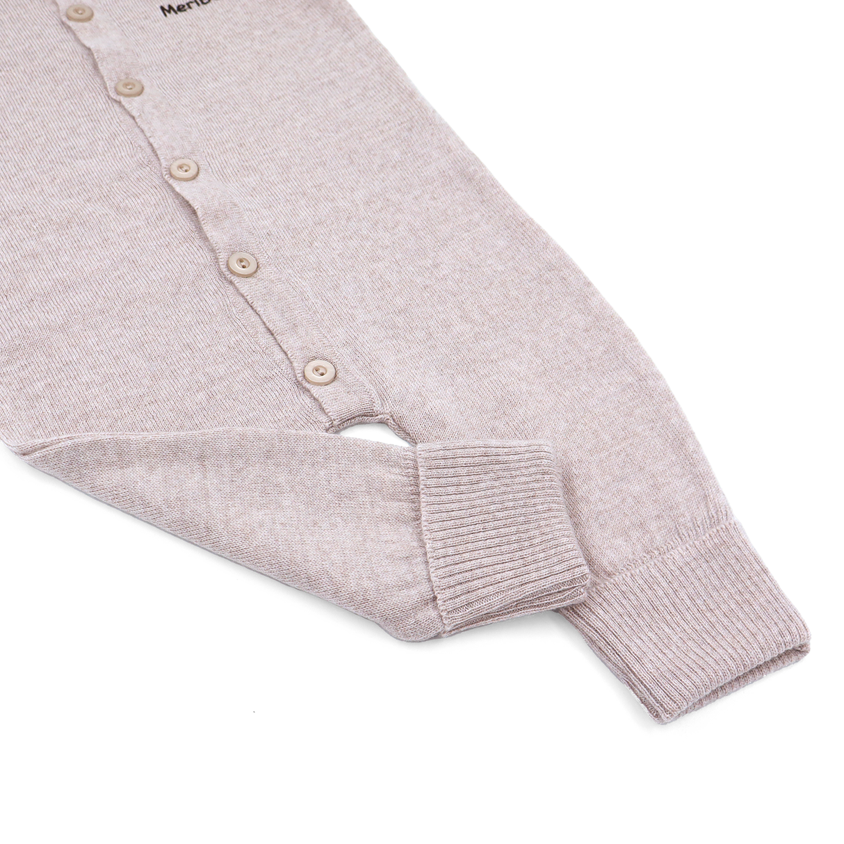 Плетен гащеризон (ромпър) от 100% органична мериносова вълна