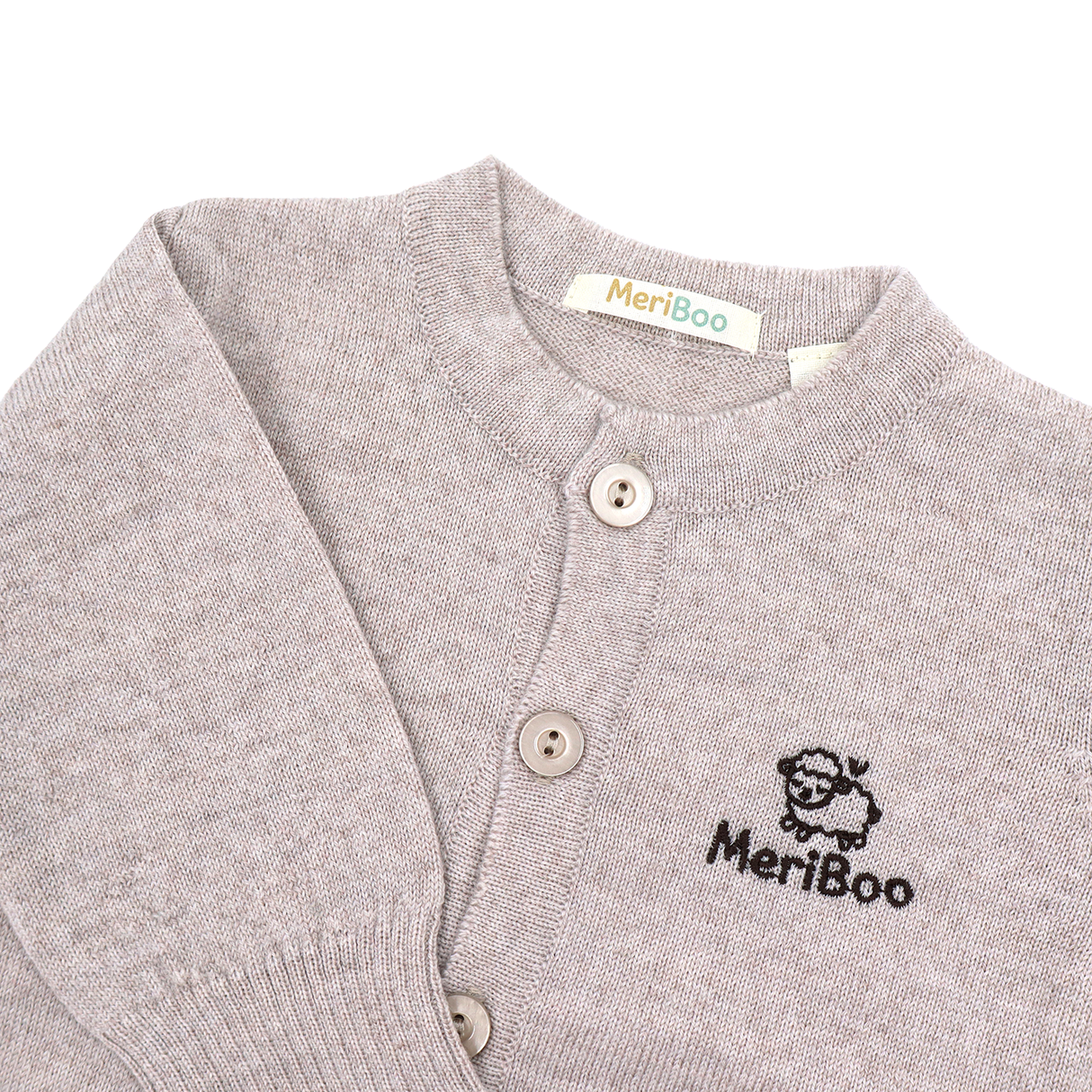 Плетена жилетка от 100% органична мериносова вълна